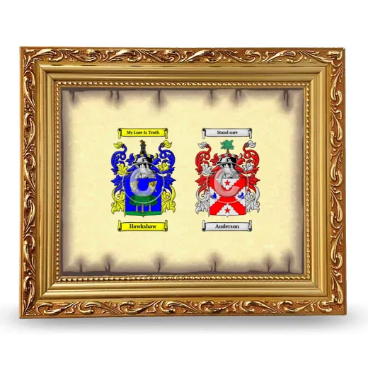 Anniversary Framed - Gold