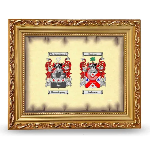 Anniversary Framed - Gold