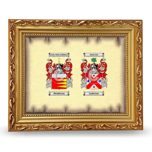 Anniversary Framed - Gold