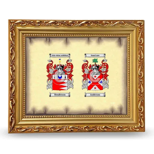 Anniversary Framed - Gold