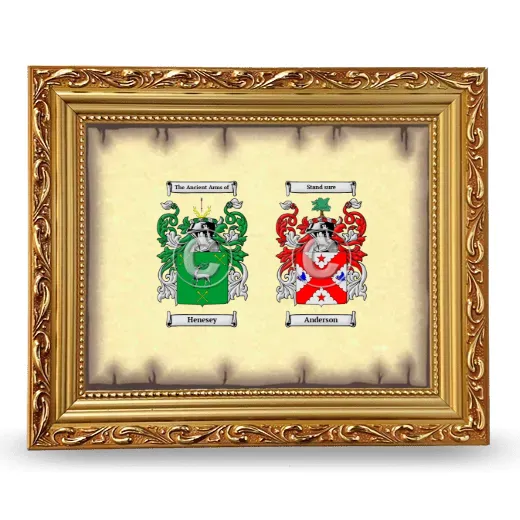 Anniversary Framed - Gold