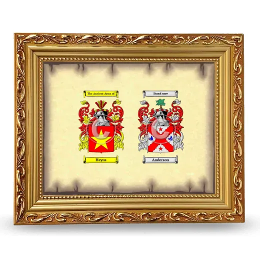 Anniversary Framed - Gold