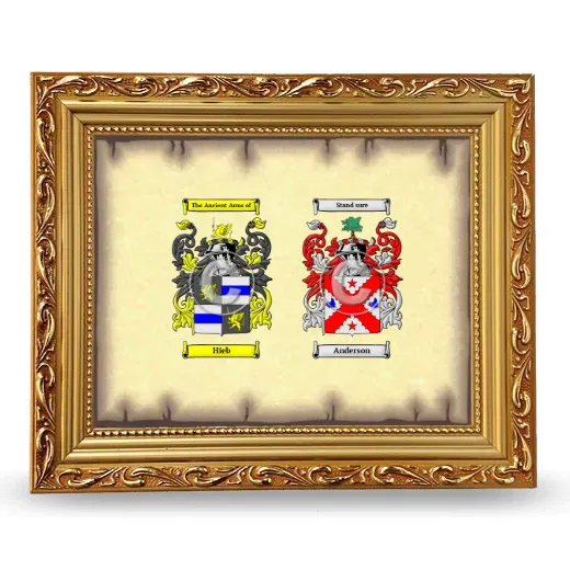 Anniversary Framed - Gold