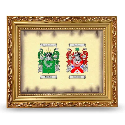 Anniversary Framed - Gold