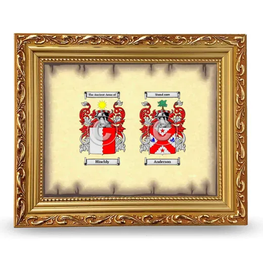 Anniversary Framed - Gold