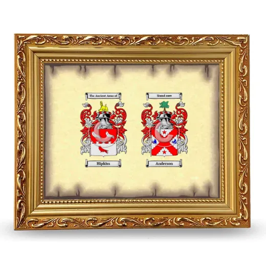 Anniversary Framed - Gold