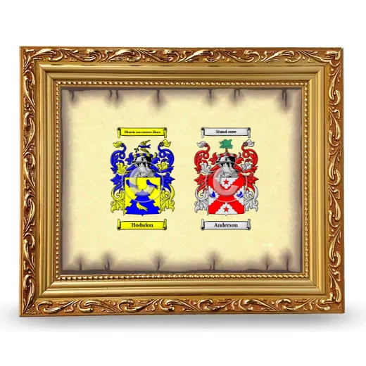 Anniversary Framed - Gold