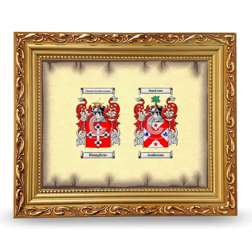 Anniversary Framed - Gold