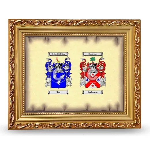 Anniversary Framed - Gold