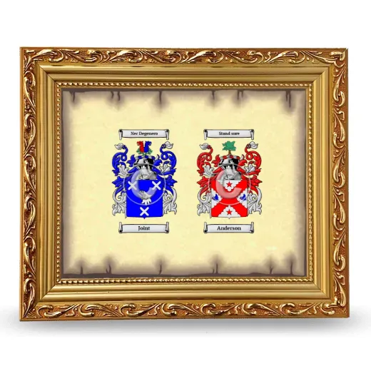 Anniversary Framed - Gold