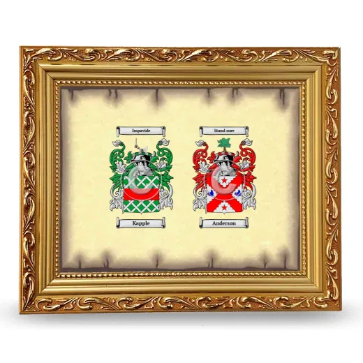 Anniversary Framed - Gold