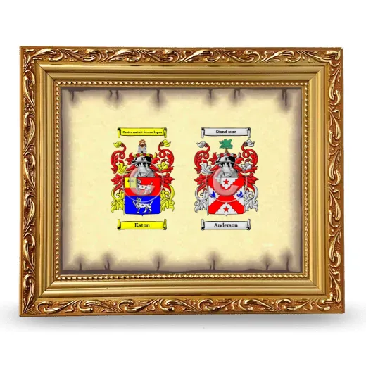 Anniversary Framed - Gold