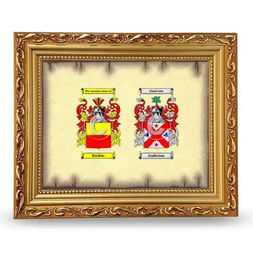 Anniversary Framed - Gold