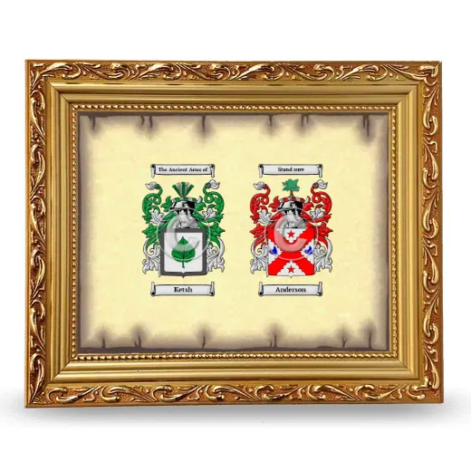 Anniversary Framed - Gold