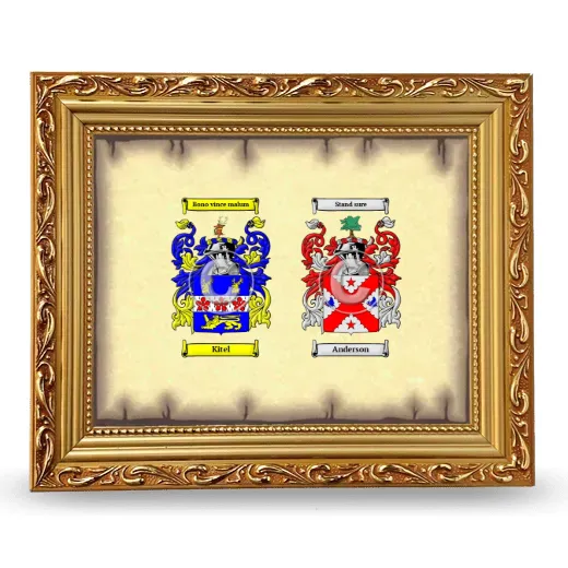 Anniversary Framed - Gold