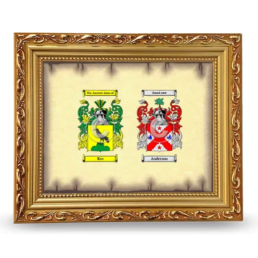 Anniversary Framed - Gold