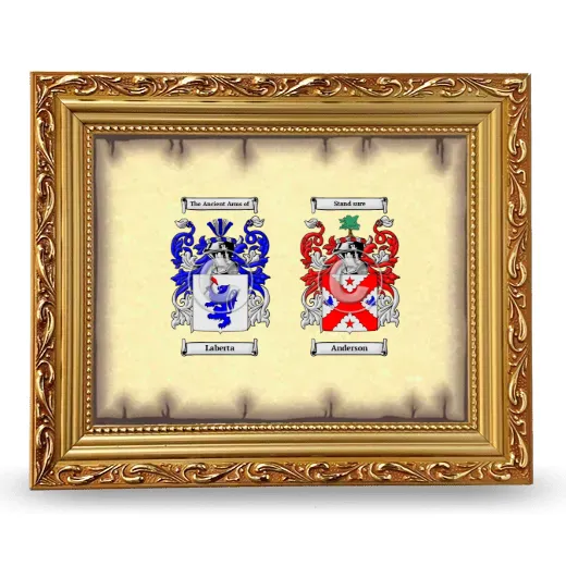 Anniversary Framed - Gold