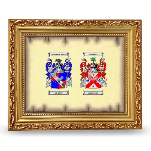 Anniversary Framed - Gold