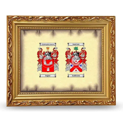 Anniversary Framed - Gold