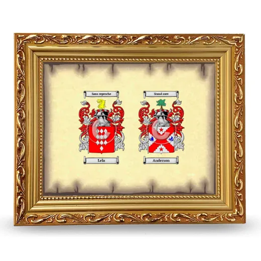 Anniversary Framed - Gold