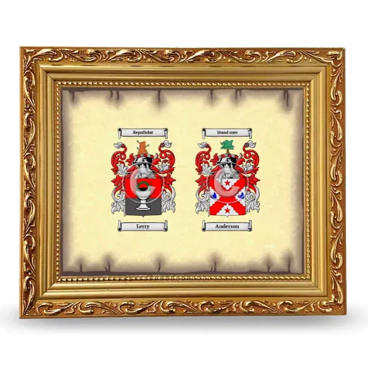 Anniversary Framed - Gold