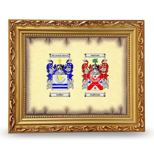 Anniversary Framed - Gold
