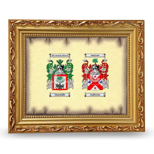 Anniversary Framed - Gold