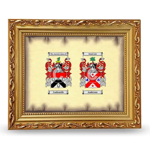 Anniversary Framed - Gold