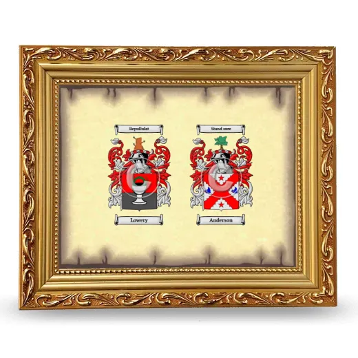 Anniversary Framed - Gold