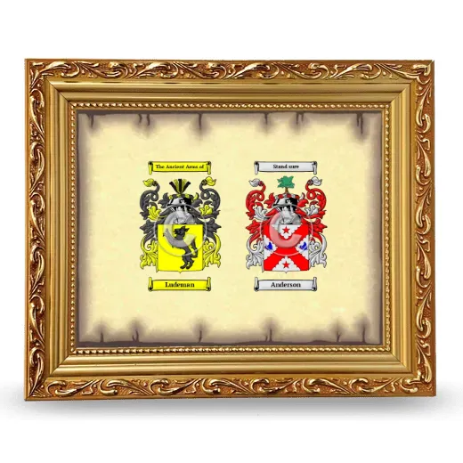 Anniversary Framed - Gold