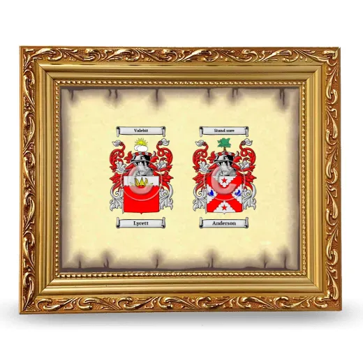 Anniversary Framed - Gold