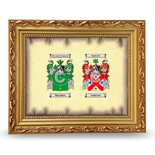 Anniversary Framed - Gold