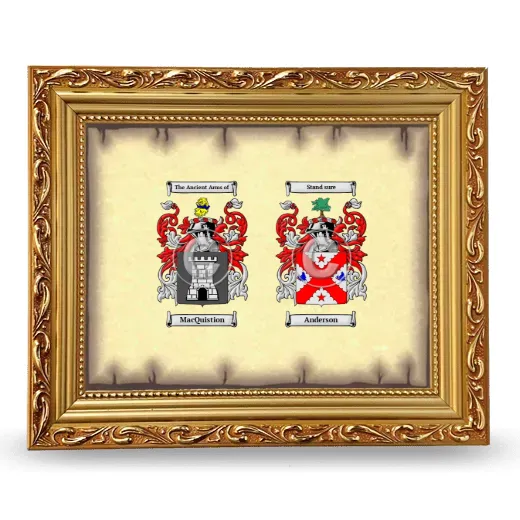 Anniversary Framed - Gold