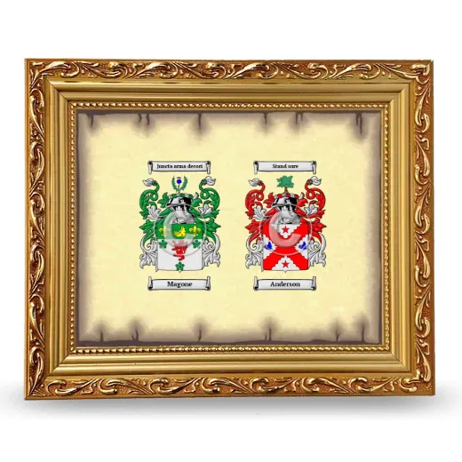 Anniversary Framed - Gold