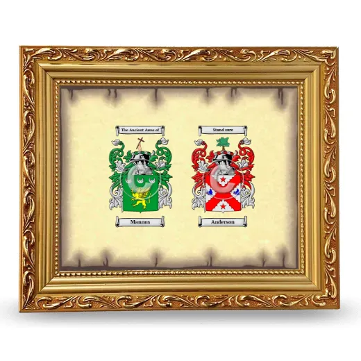 Anniversary Framed - Gold