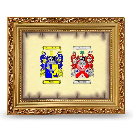 Anniversary Framed - Gold