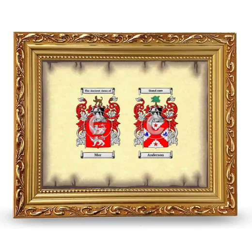 Anniversary Framed - Gold