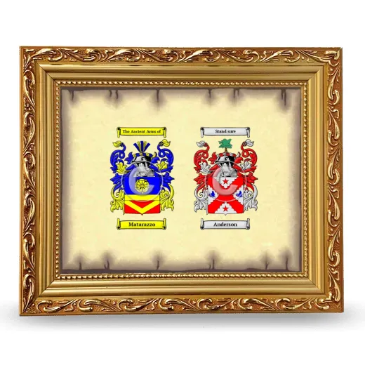 Anniversary Framed - Gold