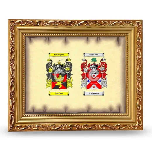 Anniversary Framed - Gold