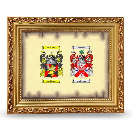 Anniversary Framed - Gold