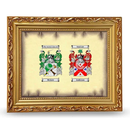 Anniversary Framed - Gold