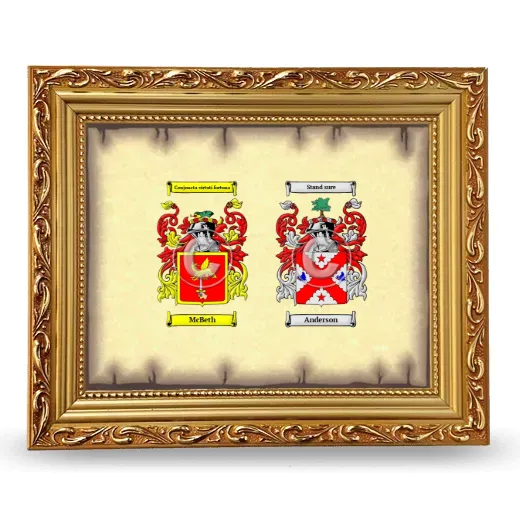 Anniversary Framed - Gold