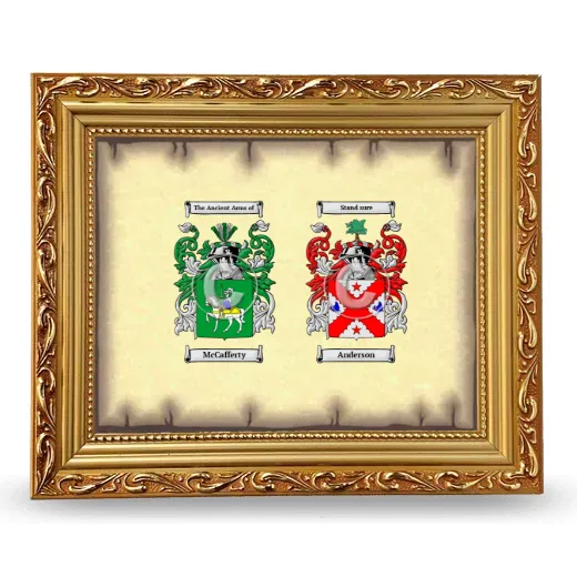 Anniversary Framed - Gold