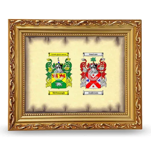 Anniversary Framed - Gold