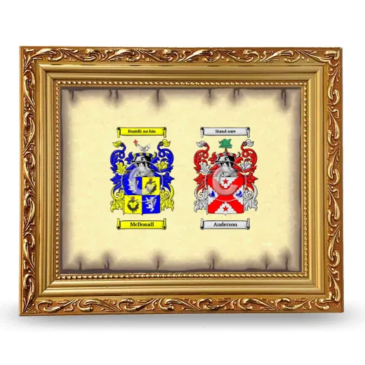 Anniversary Framed - Gold