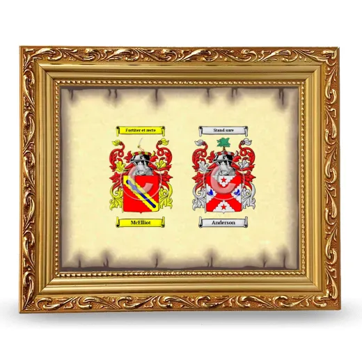 Anniversary Framed - Gold