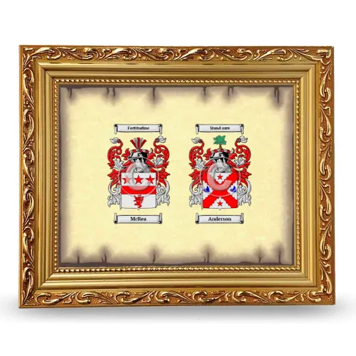 Anniversary Framed - Gold