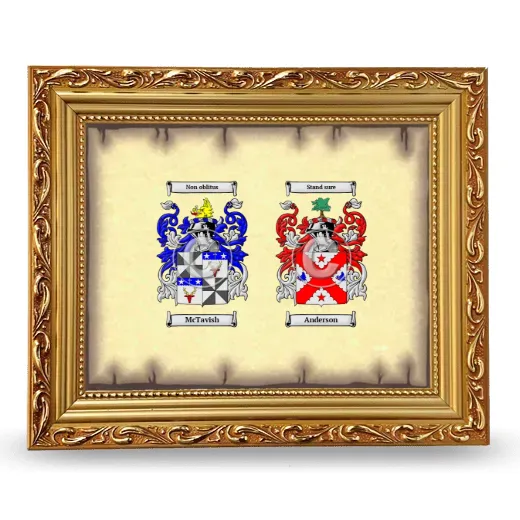 Anniversary Framed - Gold