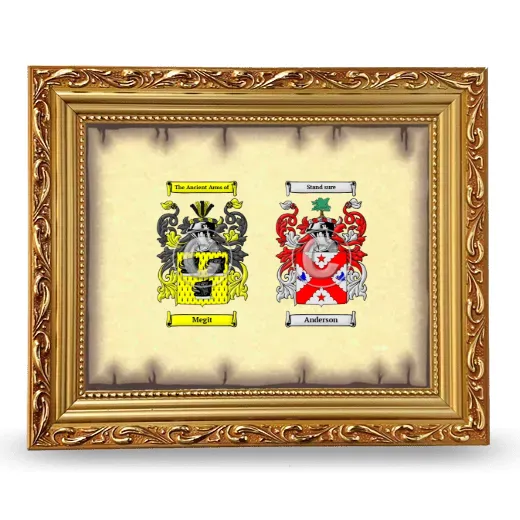 Anniversary Framed - Gold