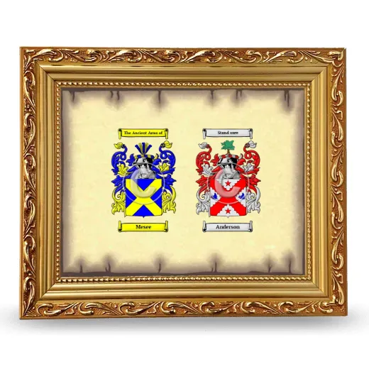 Anniversary Framed - Gold